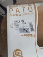 Muslo pierna de pato en confit