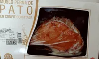 Muslo de pato confitado