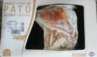 Muslo de pato en confit