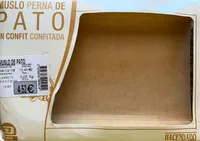 Muslo de pato en confit