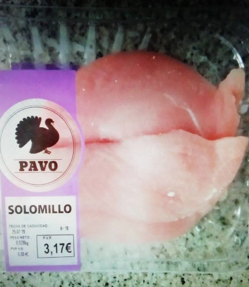 Solomillo de pavo