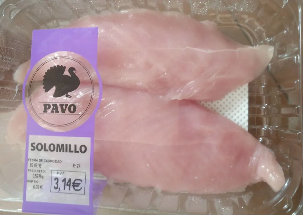 Solomillo de pavo