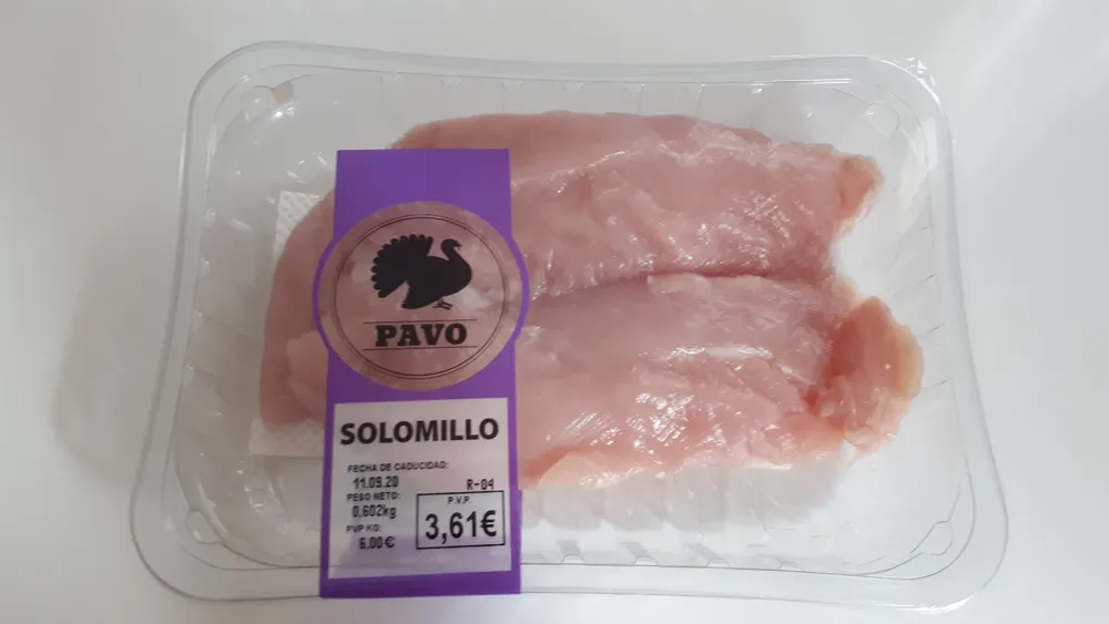 Solomillo de pavo