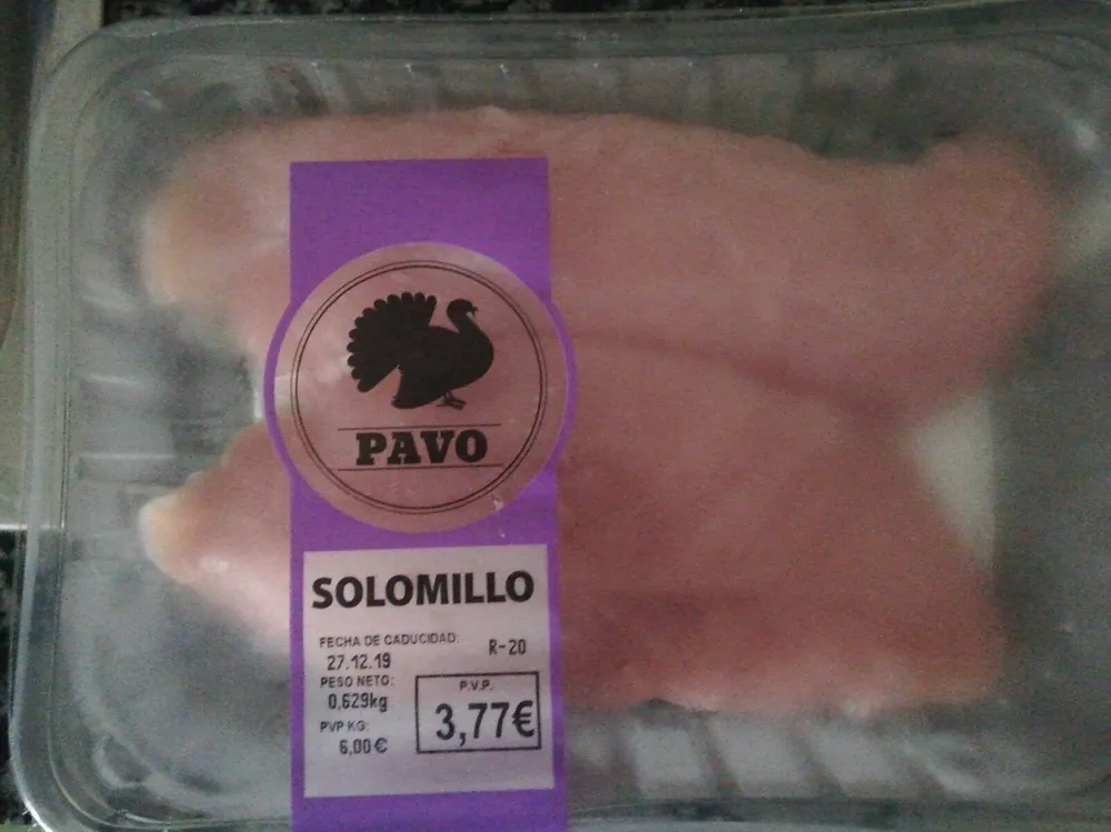 Solomillo Pavo