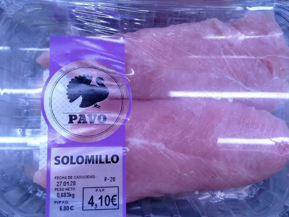 Solomillo de pavo