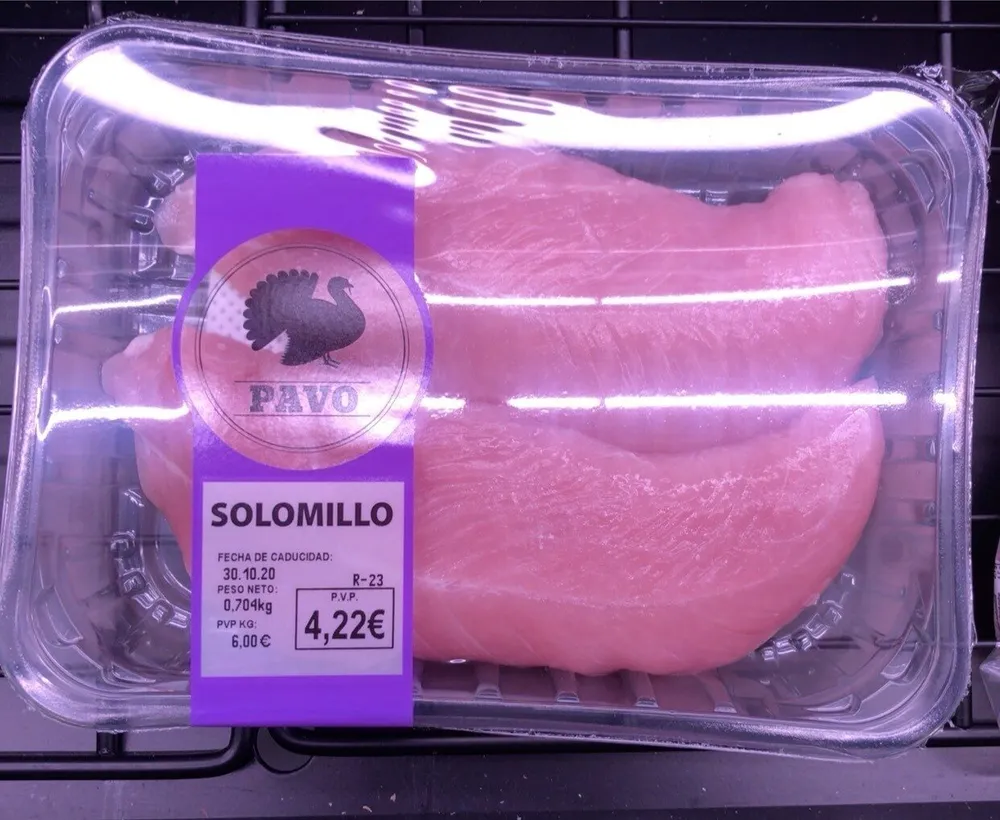 Solomillo de pavo