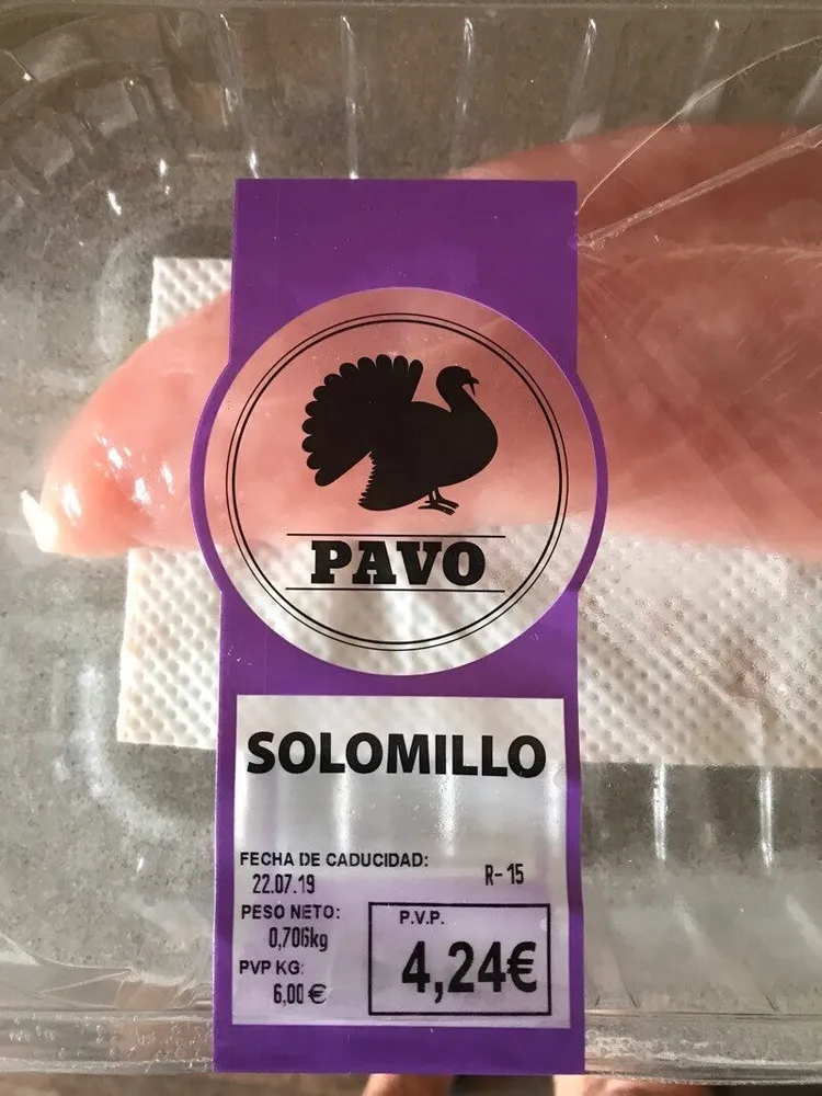 Solomillo de pavo