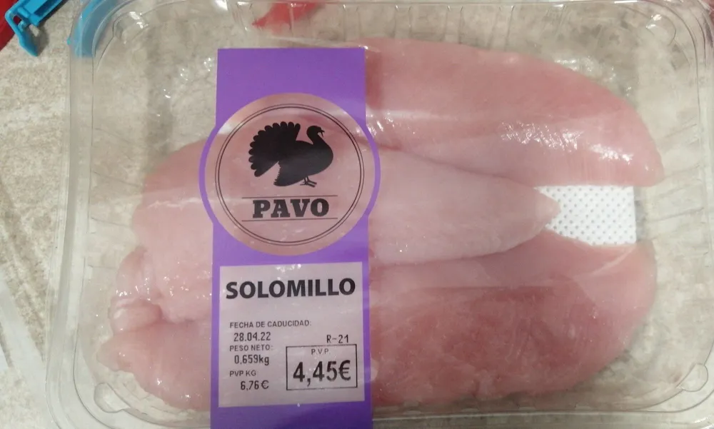 Solomillo pavo