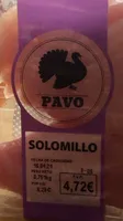 Pavo solomillo