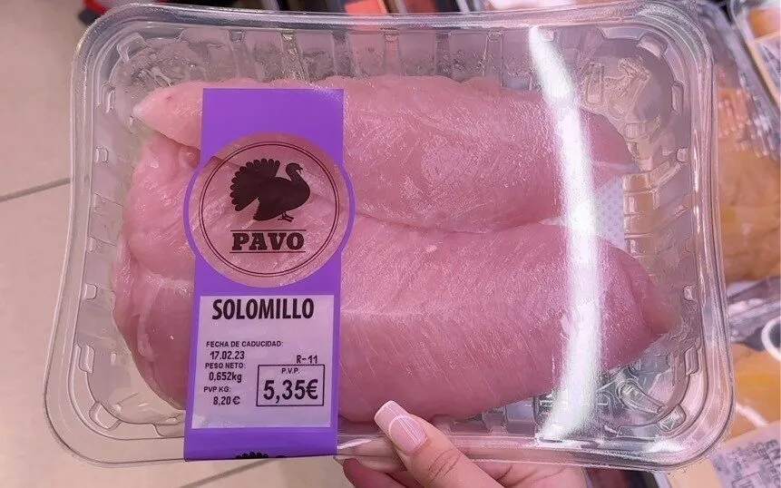 Solomillo de pavo