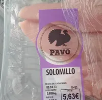 Solomillo de pavo