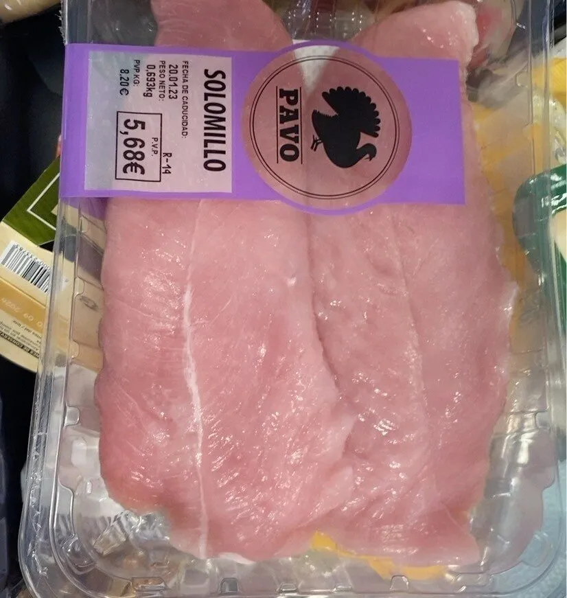 Solimllo de pavo