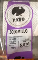Solomillo Pavo