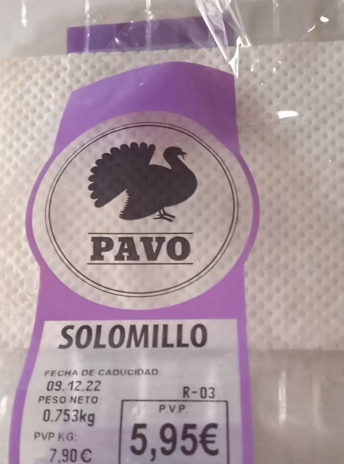 Solomillo pavo