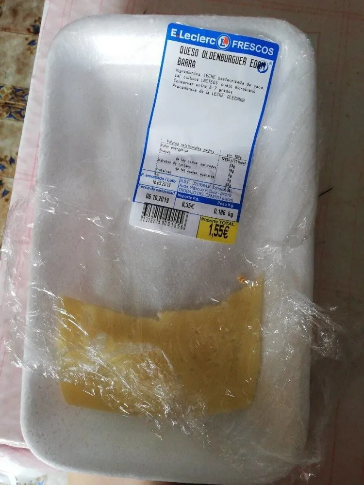 Queso oldenburguer edam barra