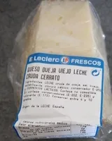 Queso oveja viejo leche cruda cerrato
