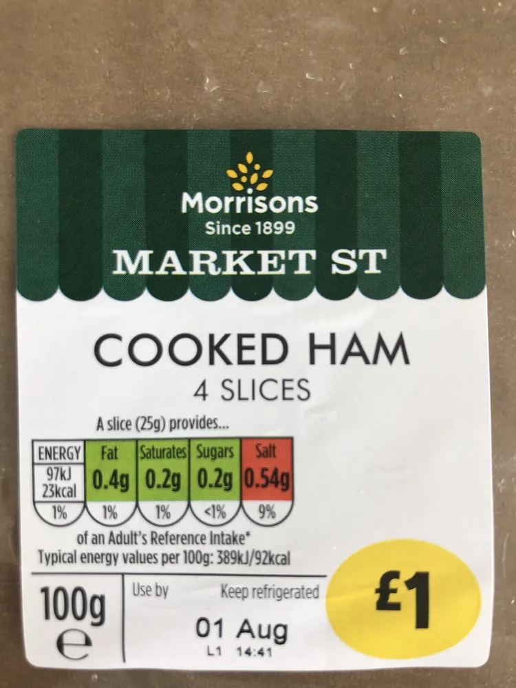 Morrison Market Street Cooked Ham
