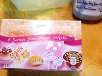 6 Sorten Schoko Streudekore