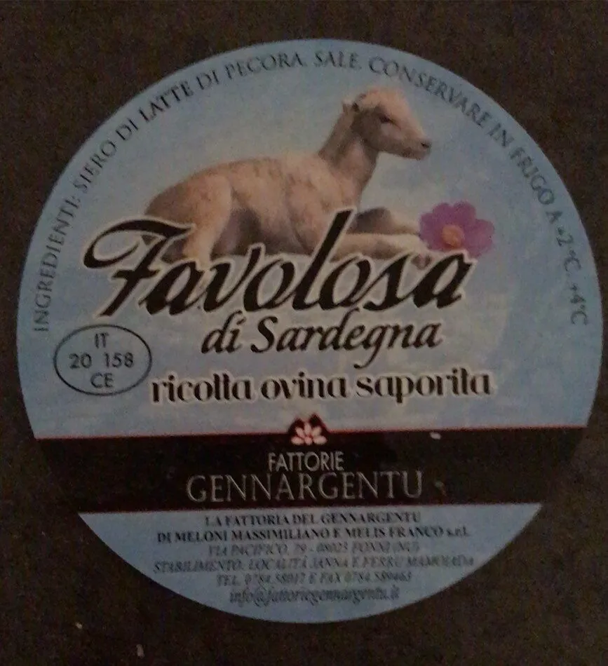Ricotta di pecora salata