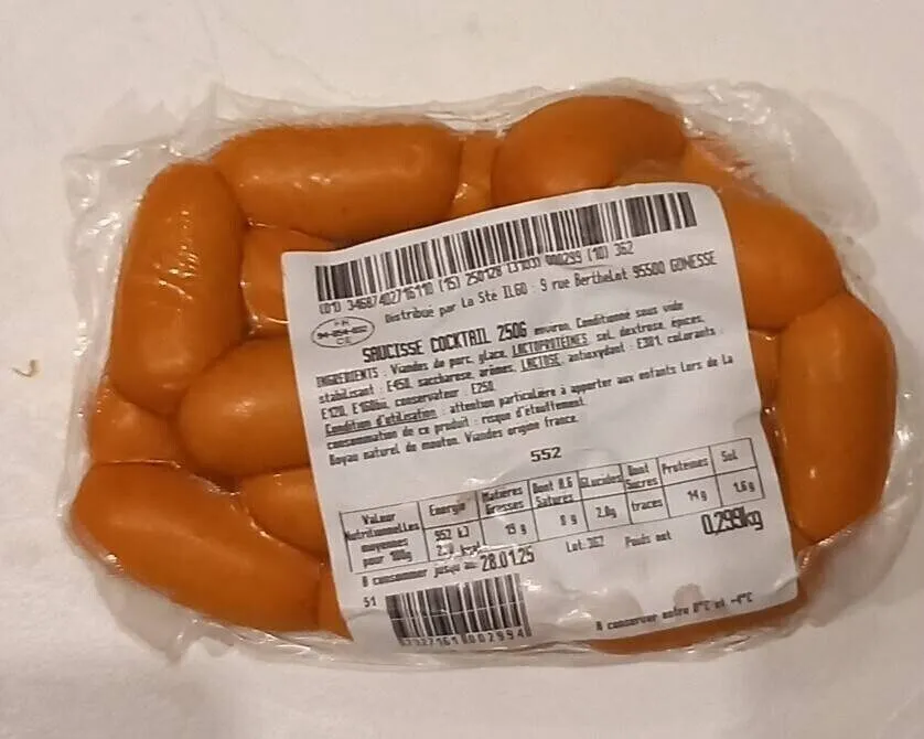 Saucisse cocktail