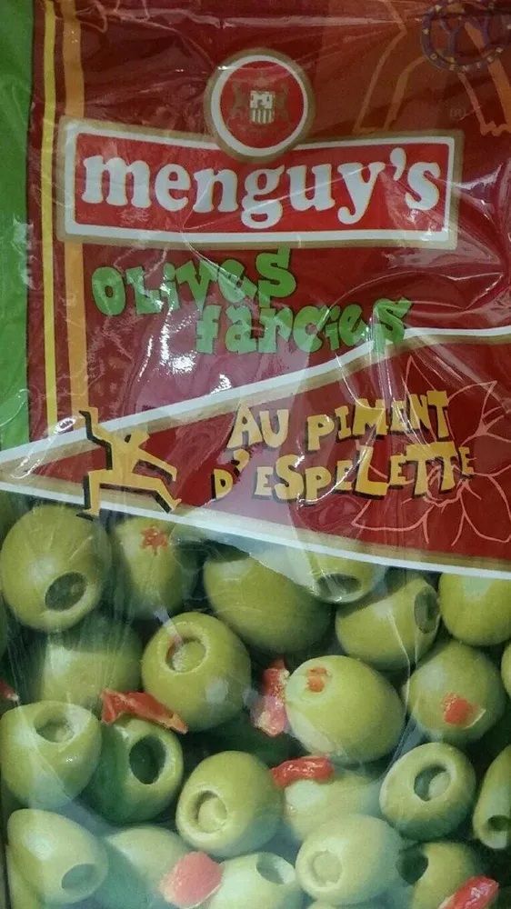 Olives farcies au piment d'espelette