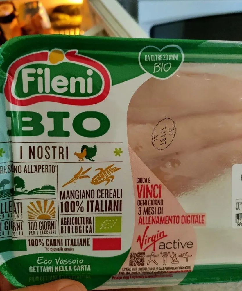 filetti di pollo biologici