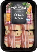 4 Carrés savoyards de lapin