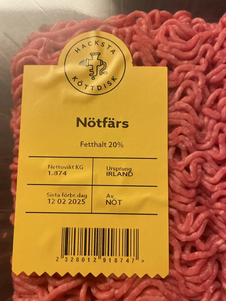 Nötfärs