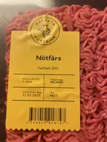 Nötfärs