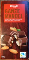 Ganze Mandel Edel-Rahmschokolade