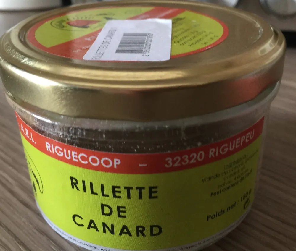 Rilette de canard