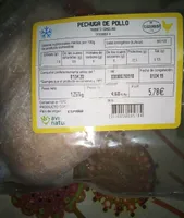 Pechuga de pollo congelado