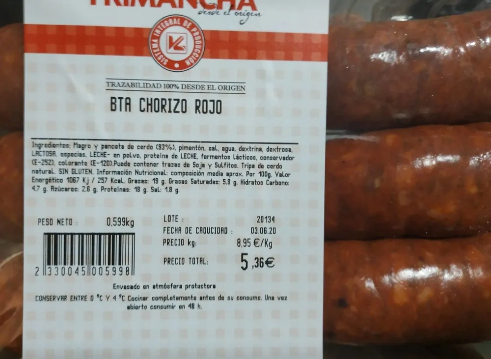 Chorizo Rojo