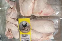 Pollo piezas horno