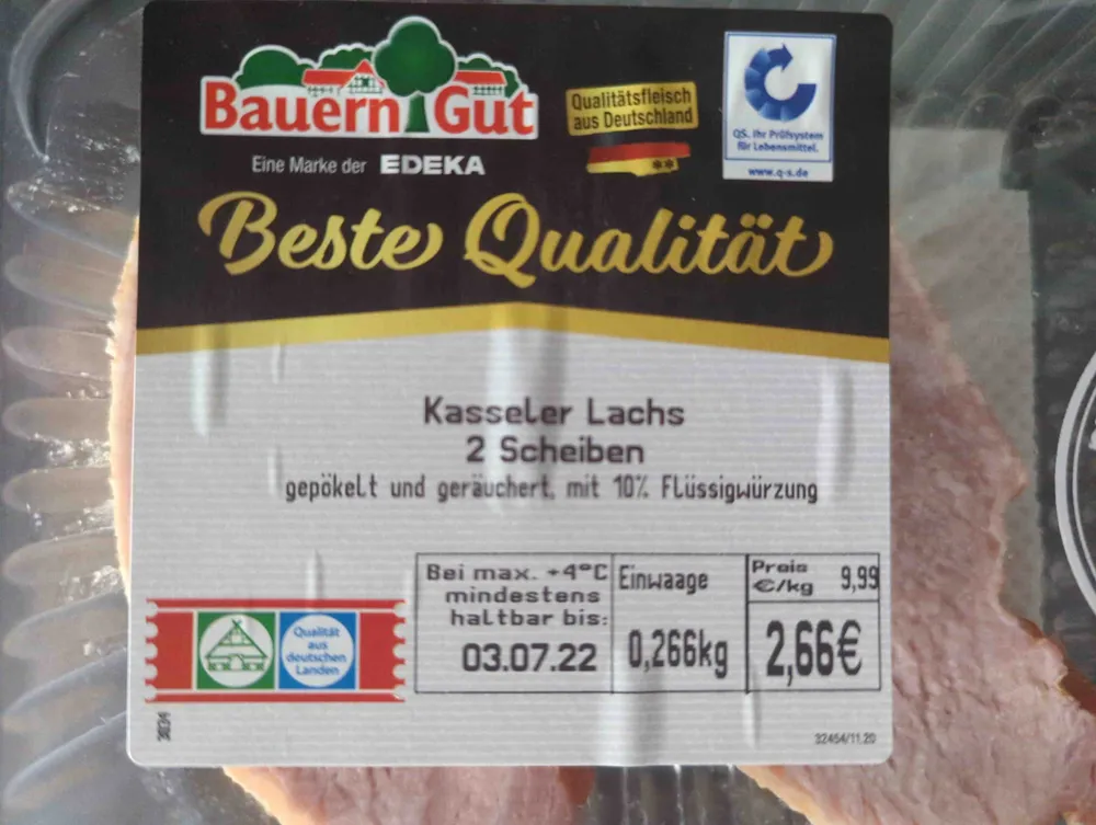 Kasseler Lachs