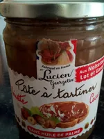 Pâte à tartiner noisette et cacao sans huile de palme