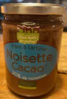 Pate à tartiner noisette cacao