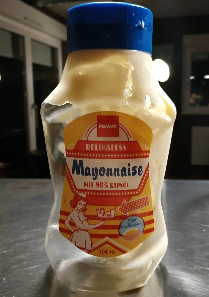 Delikatess-Mayonnaise, mit 80% Rapsöl