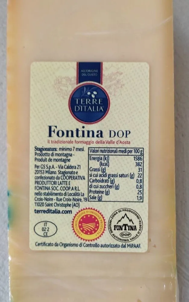 Fontina dop