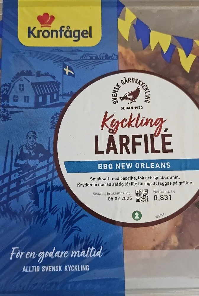 BBQ Kyckling Lårfilé