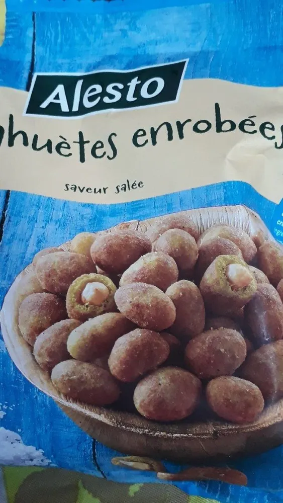 Cacahouètes enrobées