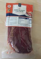 Magret de canard origine France fumé entier
