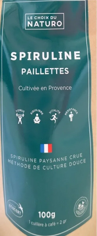 Spiruline paillettes
