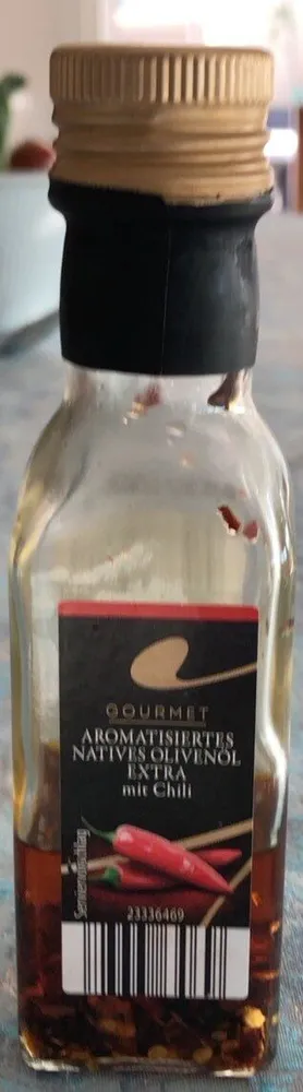 Gourmet Aromatisiertes Natives Olivenöl Extra Mit Knoblauch