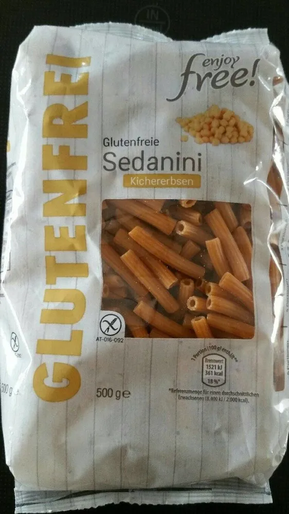 Glutenfreie Sedanini Kichererbsen