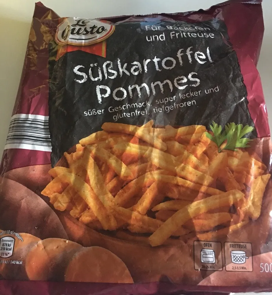 Süßkartoffel Pommes