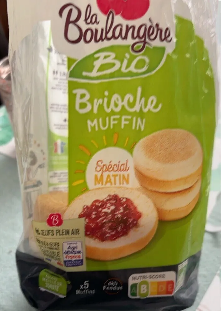 Brioche muffin