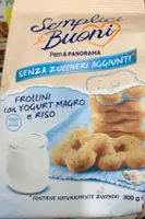 Frollini con Yogurt Magro e Riso