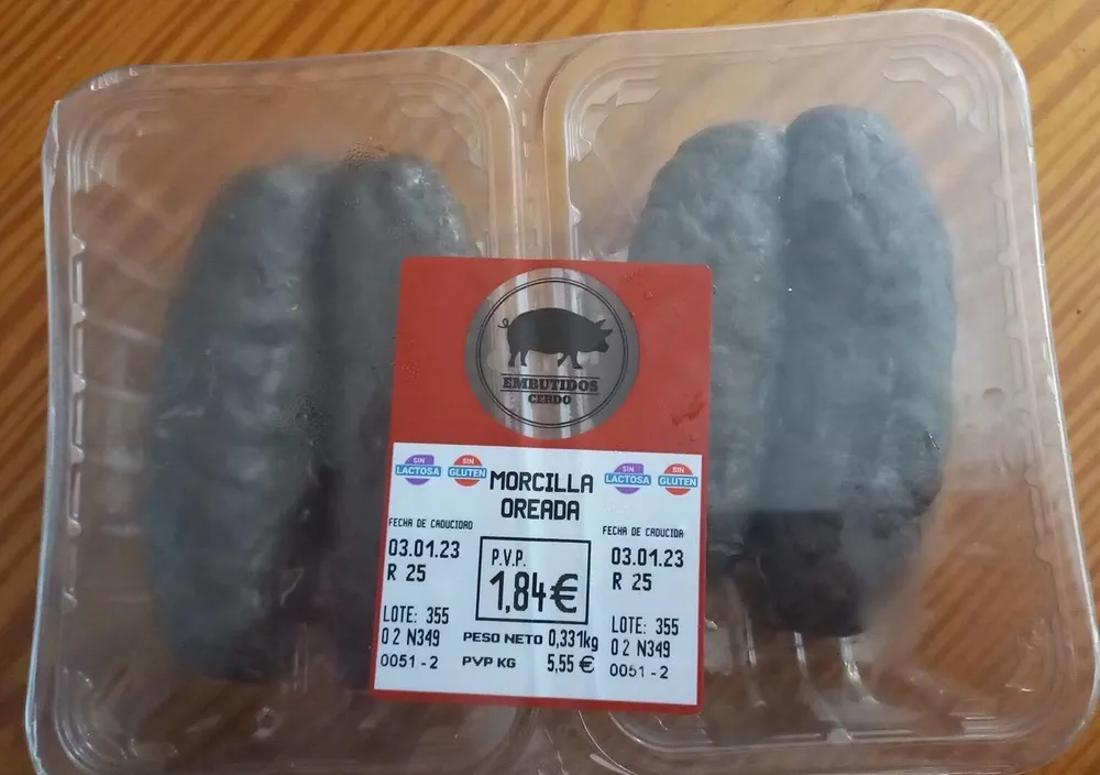 Morcilla oreada