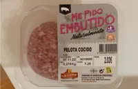 Pelota cocido